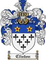 Product picture Clinton Family Crest Clinton Coat of Arms Digital Download