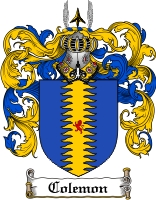 Product picture Colemon Family Crest Colemon Coat of Arms Digital Download