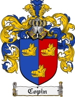 Product picture Copin Family Crest Copin Coat of Arms Digital Download