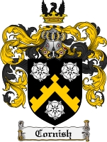 Product picture Cornish Family Crest Cornish Coat of Arms Digital Download