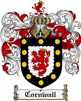 Product picture Cornwall Family Crest Cornwall Coat of Arms Digital Download