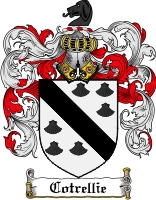 Product picture Cotrellie Family Crest Cotrellie Coat of Arms Digital Download