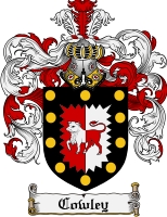 Product picture Cowley Family Crest Cowley Coat of Arms Digital Download