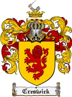 Product picture Creswick Family Crest Creswick Coat of Arms Digital Download
