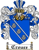 Product picture Crouce Family Crest Crouce Coat of Arms Digital Download