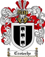 Product picture Crowche Family Crest Crowche Coat of Arms Digital Download