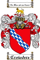 Product picture Crowdere Family Crest Crowdere Coat of Arms Digital Download