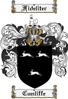 Product picture Cunliffe Family Crest Cunliffe Coat of Arms Digital Download