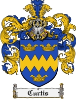 Product picture Curtis Family Crest Curtis Coat of Arms Digital Download