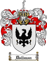 Product picture Dallman Family Crest Dallman Coat of Arms Digital Download