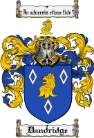 Product picture Dandridge Family Crest Dandridge Coat of Arms Digital Download