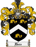 Product picture Dare Family Crest Dare Coat of Arms Digital Download