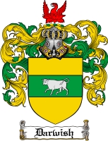 Product picture Darwish Family Crest Darwish Coat of Arms Digital Download