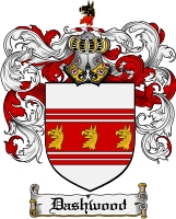 Product picture Dashwood Family Crest Dashwood Coat of Arms Digital Download