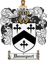 Product picture Davenport Family Crest Davenport Coat of Arms Digital Download