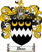 Product picture Dean Family Crest Dean Coat of Arms Digital Download