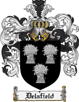 Product picture Delafield Family Crest Delafield Coat of Arms Digital Download