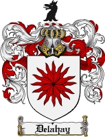 Product picture Delahay Family Crest Delahay Coat of Arms Digital Download
