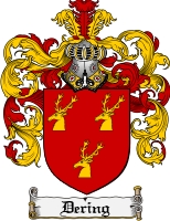 Product picture Dering Family Crest Dering Coat of Arms Digital Download