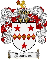Product picture Diamond Family Crest Diamond Coat of Arms Digital Download