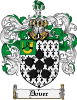 Product picture Dover Family Crest Dover Coat of Arms Digital Download