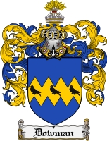 Product picture Dowman Family Crest Dowman Coat of Arms Digital Download