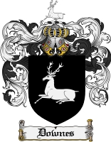 Product picture Downes Family Crest Downes Coat of Arms Digital Download