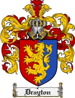 Product picture Drayton Family Crest Drayton Coat of Arms Digital Download