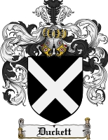Product picture Duckett Family Crest Duckett Coat of Arms Digital Download