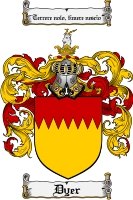 Product picture Dyer Family Crest Dyer Coat of Arms Digital Download