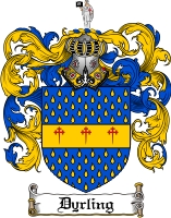 Product picture Dyrling Family Crest Dyrling Coat of Arms Digital Download