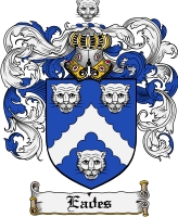 Product picture Eades Family Crest Eades Coat of Arms Digital Download