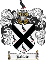 Product picture Edwin Family Crest Edwin Coat of Arms Digital Download