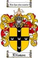 Product picture Eliason Family Crest Eliason Coat of Arms Digital Download