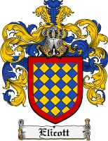 Product picture Elicott Family Crest Elicott Coat of Arms Digital Download