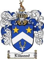 Product picture Ellwood Family Crest Ellwood Coat of Arms Digital Download