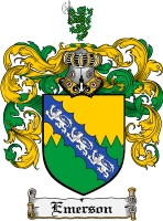 Product picture Emerson Family Crest Emerson Coat of Arms Digital Download