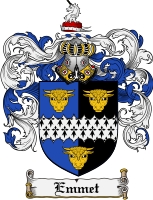 Product picture Emmet Family Crest Emmet Coat of Arms Digital Download