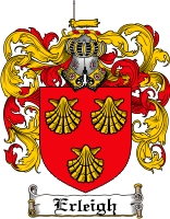 Product picture Erleigh Family Crest Erleigh Coat of Arms Digital Download