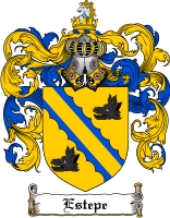 Product picture Estepe Family Crest Estepe Coat of Arms Digital Download