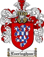 Product picture Everingham Family Crest Everingham Coat of Arms Digital Download