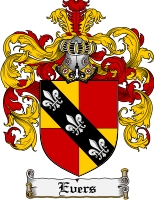 Product picture Evers Family Crest Evers Coat of Arms Digital Download