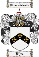 Product picture Eyre Family Crest Eyre Coat of Arms Digital Download