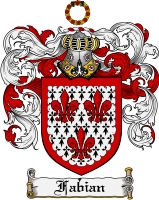 Product picture Fabian Family Crest Fabian Coat of Arms Digital Download