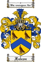 Product picture Falcon Family Crest Falcon Coat of Arms Digital Download