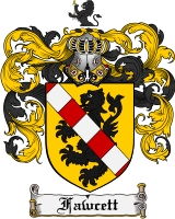 Product picture Fawcett Family Crest Fawcett Coat of Arms Digital Download