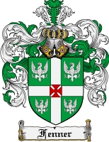 Product picture Fenner Family Crest Fenner Coat of Arms Digital Download