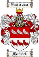 Product picture Fenwick Family Crest Fenwick Coat of Arms Digital Download