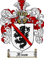 Product picture Fines Family Crest Fines Coat of Arms Digital Download