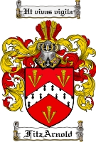 Product picture Fitzarnold Family Crest Fitzarnold Coat of Arms Digital Download
